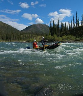 Paddling the Nahanni