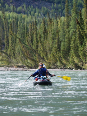 Paddling the Nahanni
